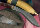 Sarge's Afghan kukri and hats.jpg