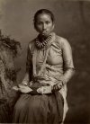 Woman with Nose Ring and Nepalese Kukri  1880s  Source ebay.jpg