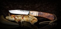 Tim La Combre camphor burl phosphor bronze hammered 1.jpg