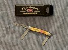 Case Premier Edition Medium Stockman Knife 3.625%22 Golden Ruby Corelon 9318GR 1.JPG