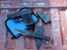 Kel Tec P32 & Gerber Boot Knife.JPG