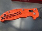 Spyderco Manix 2 C101PORBK2 Orange Black S90V (8).JPG