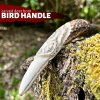 Curved Knife, Hand Forged Knife with Deer Horn Handle, Carved Blade Knife, Handmade Knife, Fix...jpg Curved Knife, Hand Forged Knife with Deer Horn Handle, Carved Blade Knife, Handmade Knife, Fix...jpg