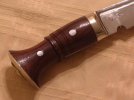 2. 22.5-inch 30 oz. Bag Bhairab Special - Hill Walnut by Sher handle closeup.jpg