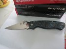 Spyderco Paramilitary 2 C81CFPBL2 Blue CF May 22 $215 (1).JPG
