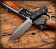 AMERICAN TOMAHAWK COMPANY RIFLEMAN FIXED BLADE STONEWASHE AEB-L BLADE BLACK RICHLITE HANDLE 1.jpg