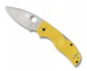 SPYDERCO NATIVE 5 C41PYL5 SATIN MAGNACUT PLAINEDGE BLADE YELLOW FRN 1.jpg