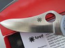 Spyderco Stretch C90FPGYE Sprint 3.5 in, Super Blue Steel, Gray FRN, $250.00 7-10-22 (4).JPG