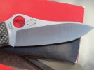 Spyderco Gayle Bradley C134CFP CPM-M4 (6).JPG Spyderco Gayle Bradley C134CFP CPM-M4 (6).JPG