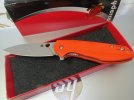 Spyderco Positron C195GPOR, S35VN, G10 Polished Orange  (3).JPG
