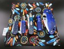 2024-01-26 Blue Barlows Cases Bulldog Kabar Spyderco Manix2.JPG