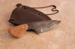 handmade neck knife maple scales brass pins 1.jpg