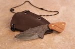 handmade neck knife maple scales brass pins 2.jpg