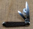 Queen City Brown Jigged Bone Pattern 29 1990 North Star Blade Collectors 54 of 100 .JPG