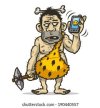 neanderthal-man-holds-mobile-phone-260nw-190440557.jpg