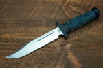 RICK HINDERER KNIVES KABAR STONEWASHED 3V BLADE DOUBLE BLACK MICARTA 2.jpg