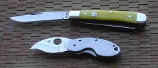 Boker Trapper - Spyderco Cricket .jpg