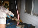 5 Getting the tang to curver in the direction of the handle.JPG