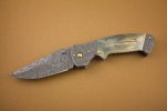 Crawford Kasper Damascus Mammoth Tusk Scales and Sapphires 3 Little Indians Open Obverse.jpg