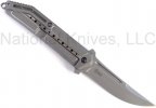 Todd Begg Knives Steelcraft Sun Tzu Kwaiken Folding Knife Gray Stonewashed CPM S35VN Stainless S.jpg Todd Begg Knives Steelcraft Sun Tzu Kwaiken Folding Knife Gray Stonewashed CPM S35VN Stainless S.jpg