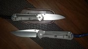 CRK Lrg 21 Micarta & Sml 21 Insingo CF Inlays - Clip Side Open.jpg