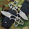 Rick Hinderer Knives LP-1 Neck Knife Fixed Blade Stonewashed S35VN Stainless Steel Plain Edge Bl.jpg Rick Hinderer Knives LP-1 Neck Knife Fixed Blade Stonewashed S35VN Stainless Steel Plain Edge Bl.jpg
