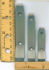Large medium and small unwrapped bead blasted PrySTRs by rulers.jpg