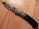 M Pardue damascus horn 1.JPG