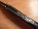 M Pardue damascus horn 3.JPG