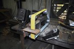 KMG-PL Grinder rotary platen on table.jpg