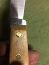 2017-03-03 2164 SchWal 170 fixed hawkbill blade round wood handle e.jpg