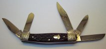 Fight'N Rooster 5 Blade Redbone Stockman.jpg