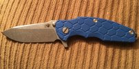 Hinderer Jurassic Blue Reptile G10 BladeForums 3.jpg