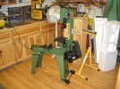 Metal cutting bandsaw and roller stand.JPG