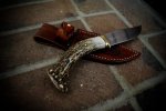 Trapper Antler Trailing Point w Celtic Knot Sheath #3.jpg