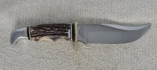 SCHRADE WALDEN 171UH BIRDS HEAD POMELL in NATURAL STAG (1).JPG