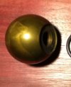 3 Lathe cut the counter bore in the ball as well .JPG