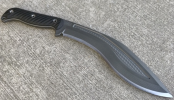 RMJ Tactical Kukri 80CRV2 Plain Edge Blade Black G-10 1.png