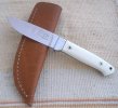 Knife Hunter #162 Alternative Ivory Poly CPM 154 LOGOSIDE w.jpg