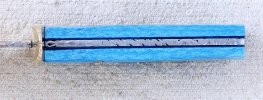 165OT  - BLUE CAMEL BONE - DOG PAW MOSAIC PINS (4r).jpg