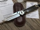 CRK Sebenza 21 Lg - Raindrop Damascus %0ASebenza 21 - CF Inlays - 3.jpg