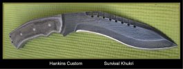 Hankins Custom                  Survival Khukri (Framed).jpg