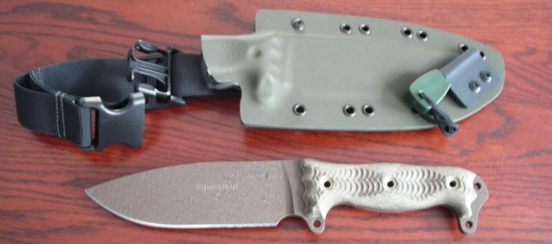 Kydex Knife Sheath K2 / Black