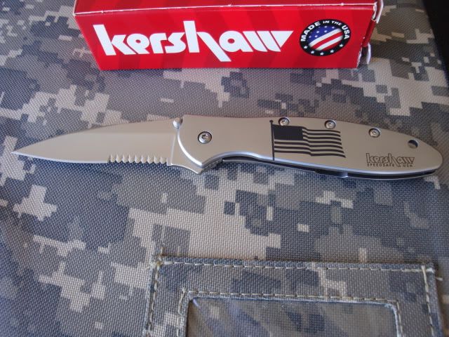 Kershaw Leek Blade Replacement - Serrated Edge